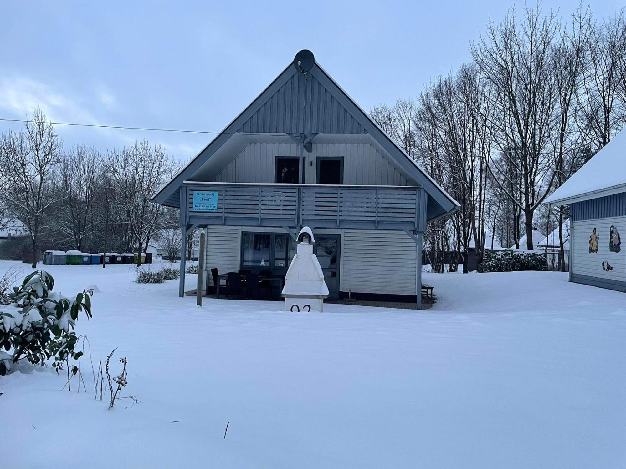Ferienhaus Am Silbersee Leni Frielendorf Esterno foto
